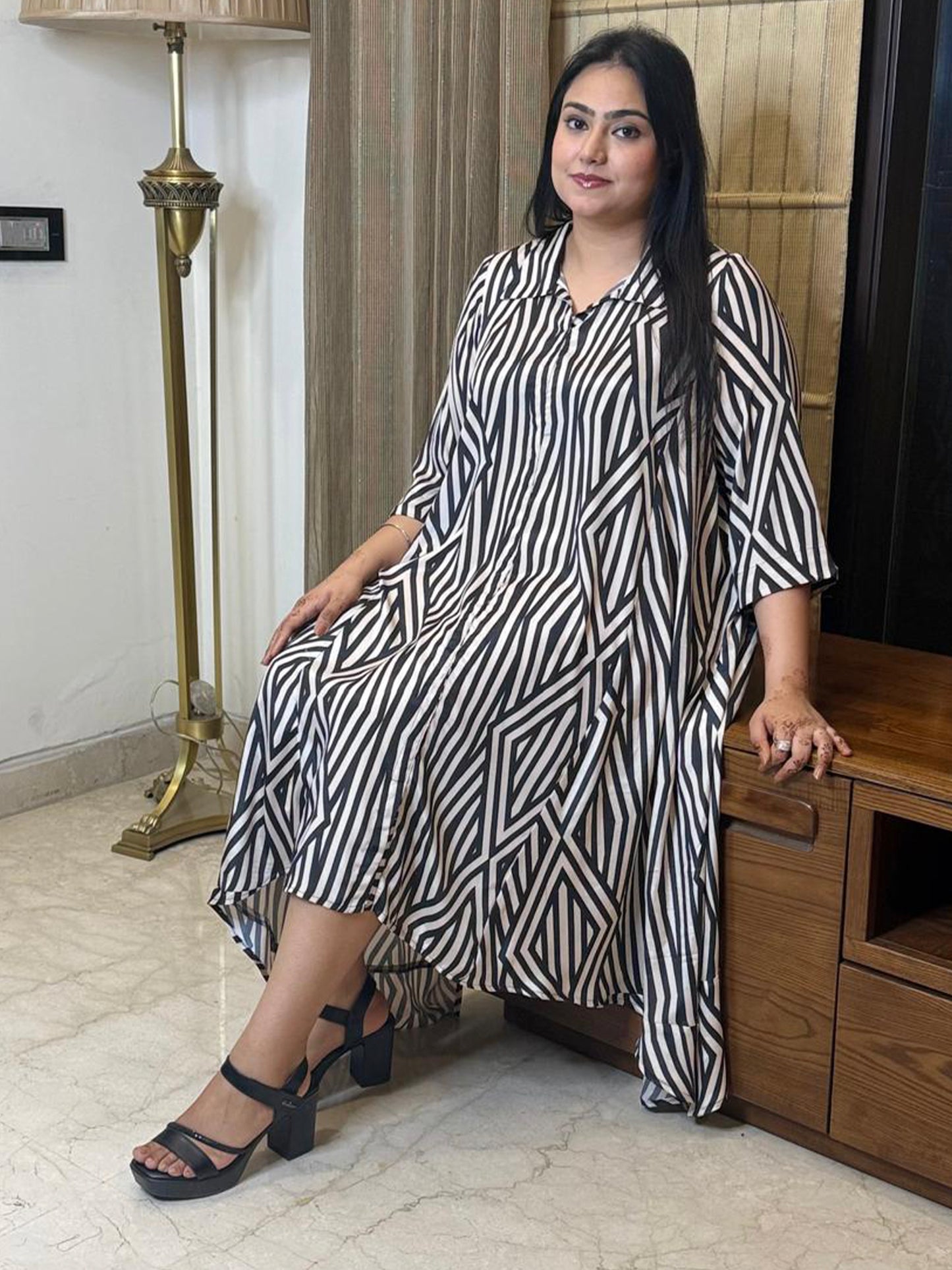 Beautifully Designed Stripe Dress