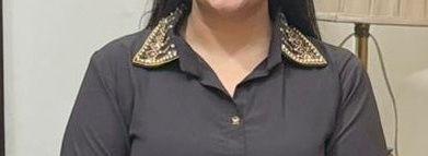 Brown Co-ord Set with Handwork and frill sleeves